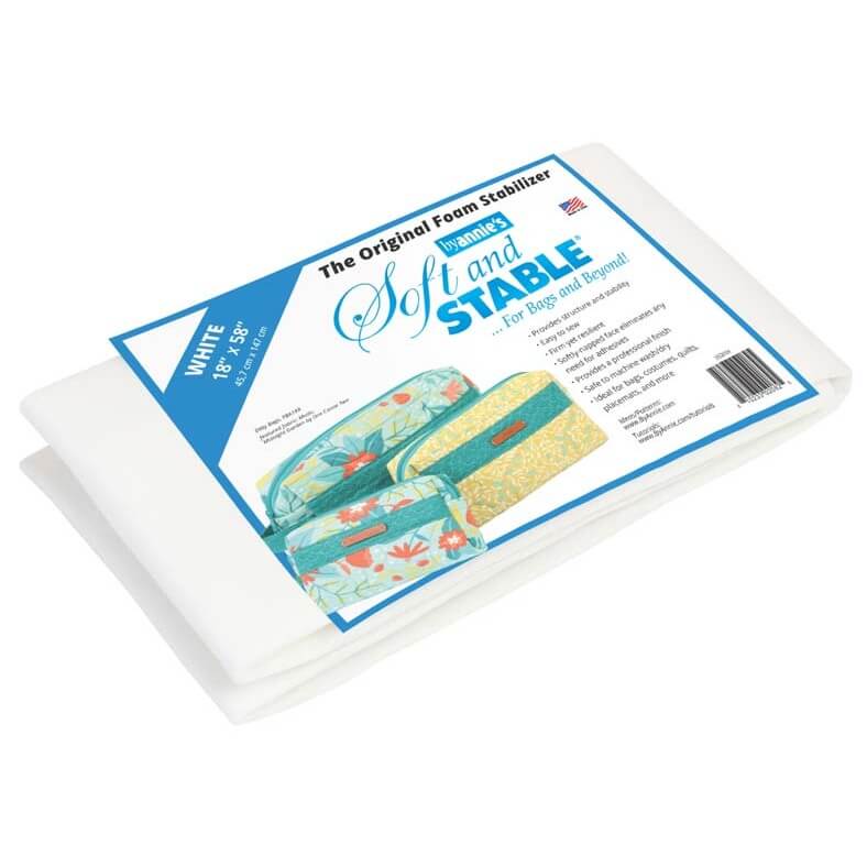 Soft & Stable Foam Stabilizer, White, 18" x 58"