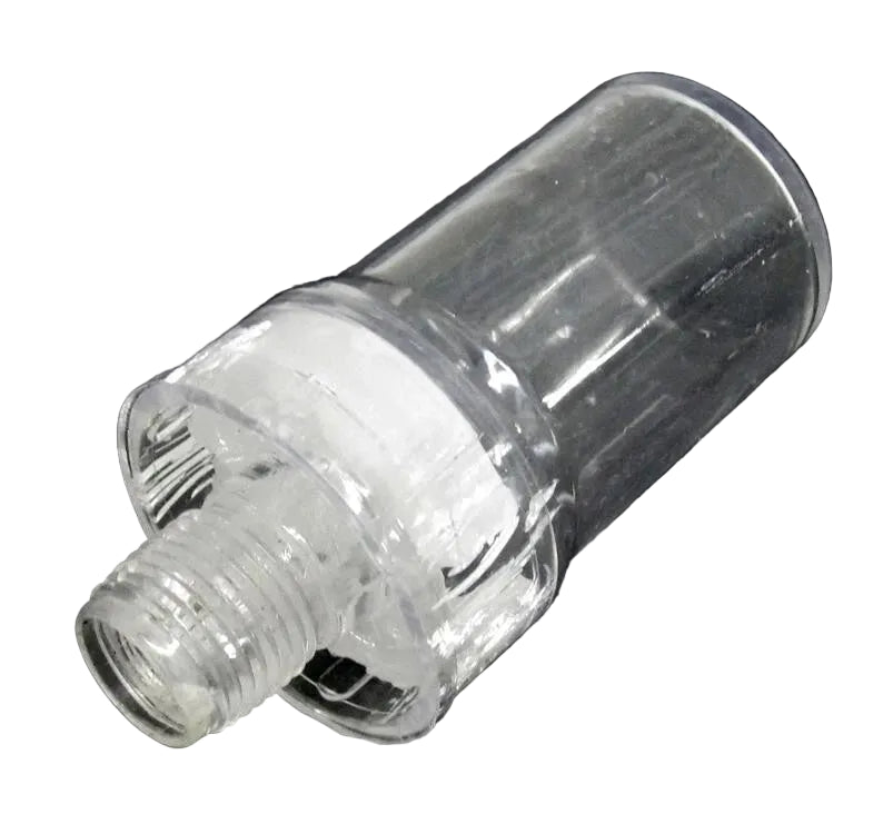 167448 Oil Drain Jar Clear Plastic 1/2" MPT for Singer Industrial Sewing Machine
