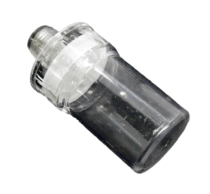 167448 Oil Drain Jar Clear Plastic 1/2" MPT for Singer Industrial Sewing Machine