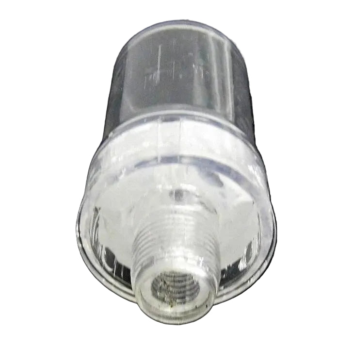 167448 Oil Drain Jar Clear Plastic 1/2" MPT for Singer Industrial Sewing Machine