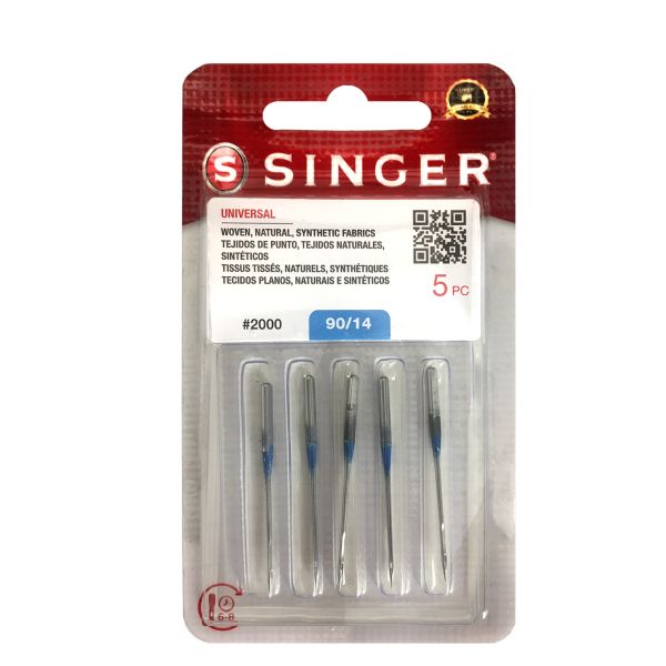 Singer Red Band (2000) Universal (Sharp Point) Needle - 90/14 #S2000-14