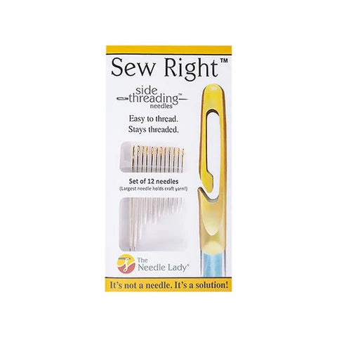 The Needle Lady's Side Threading Needles 12 pcs