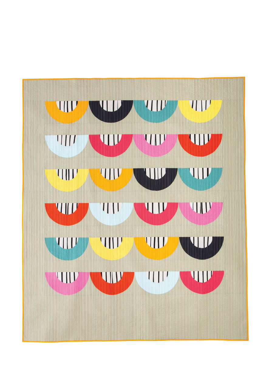 Quilt Modern Curves & Bold Stripes