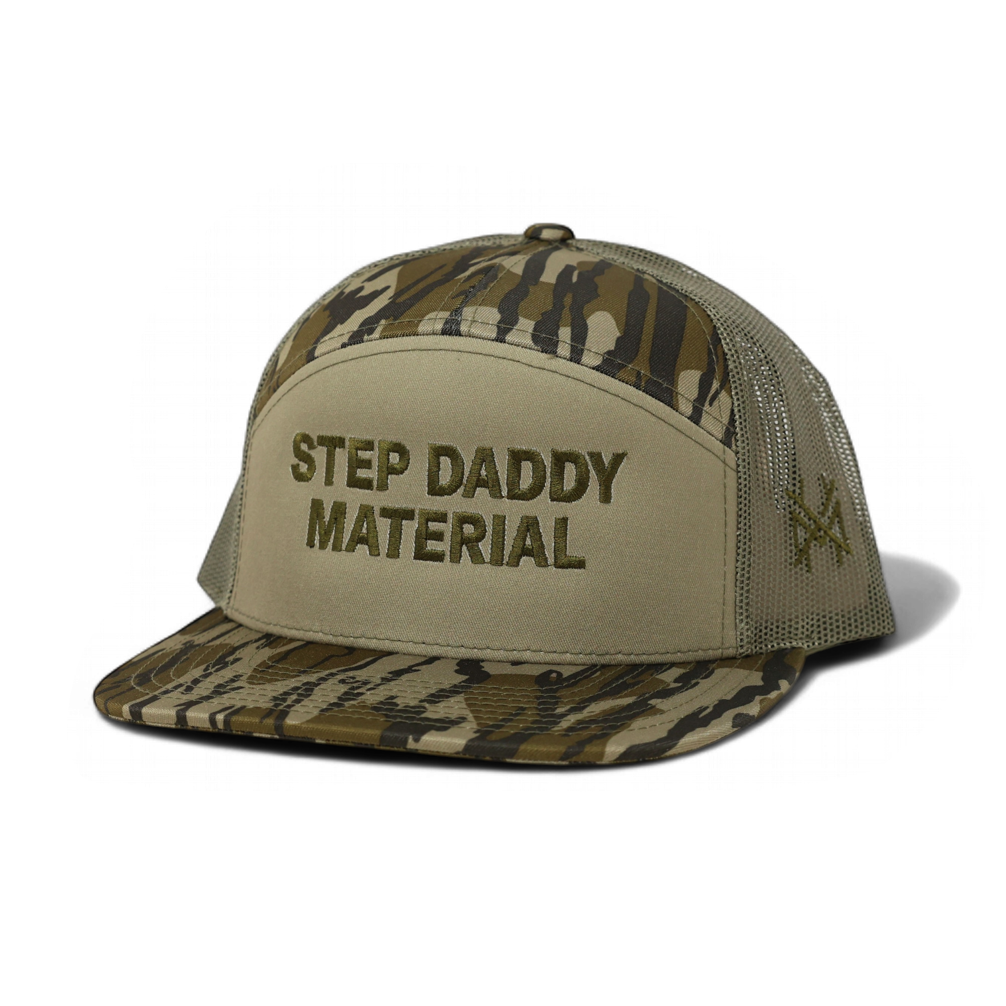 Step Daddy Material Snapback Hat