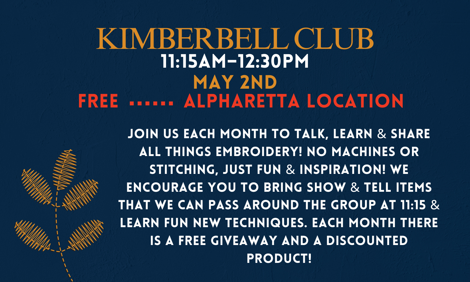 Kimberbell Club 5/2