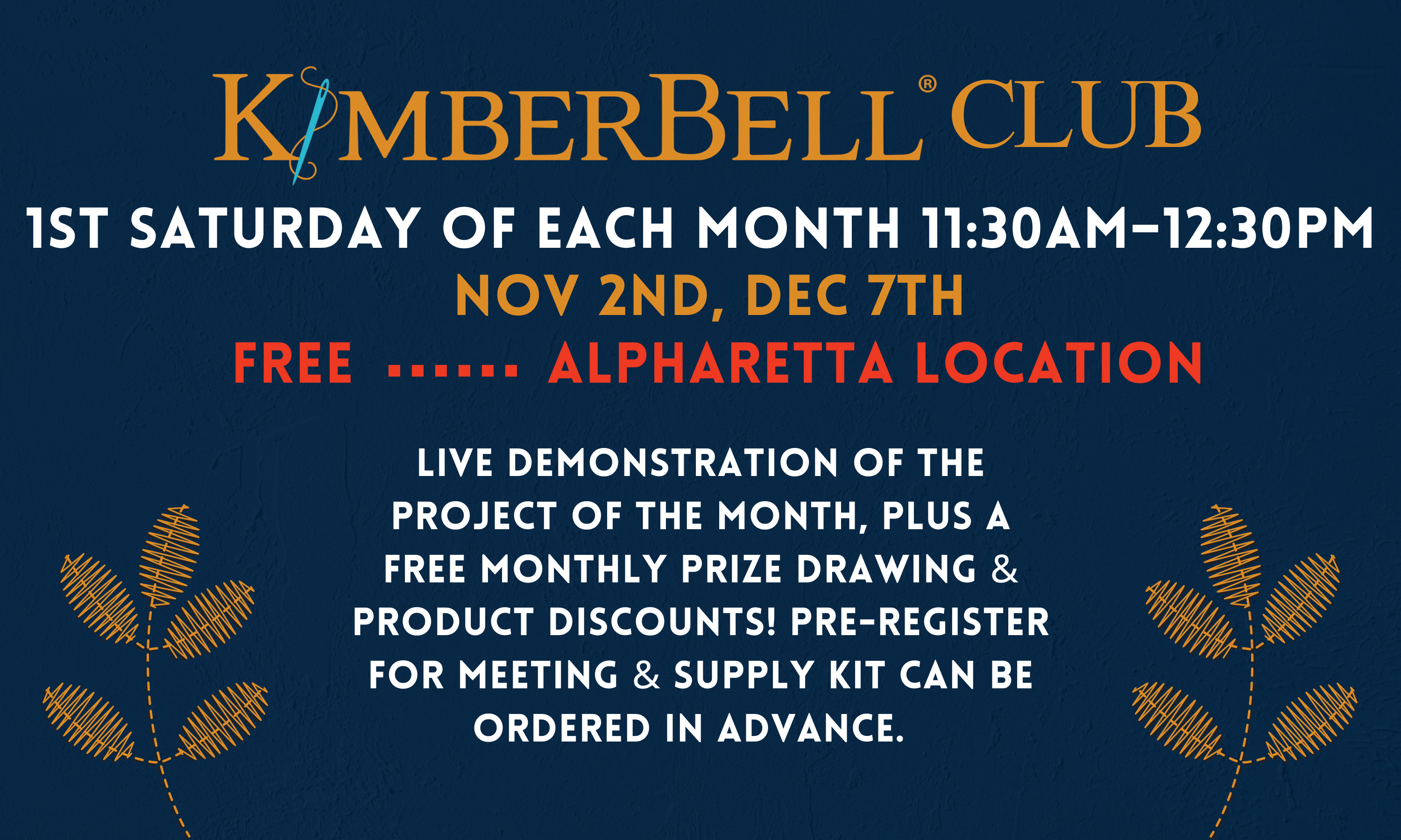 Kimberbell Club 11/2