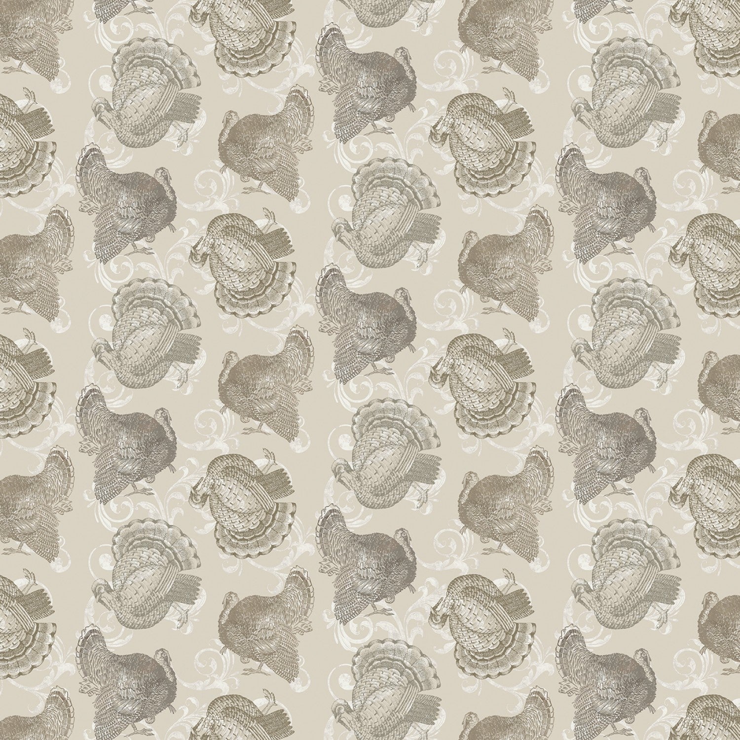 Turkey Time Fabric Collection - Benartex