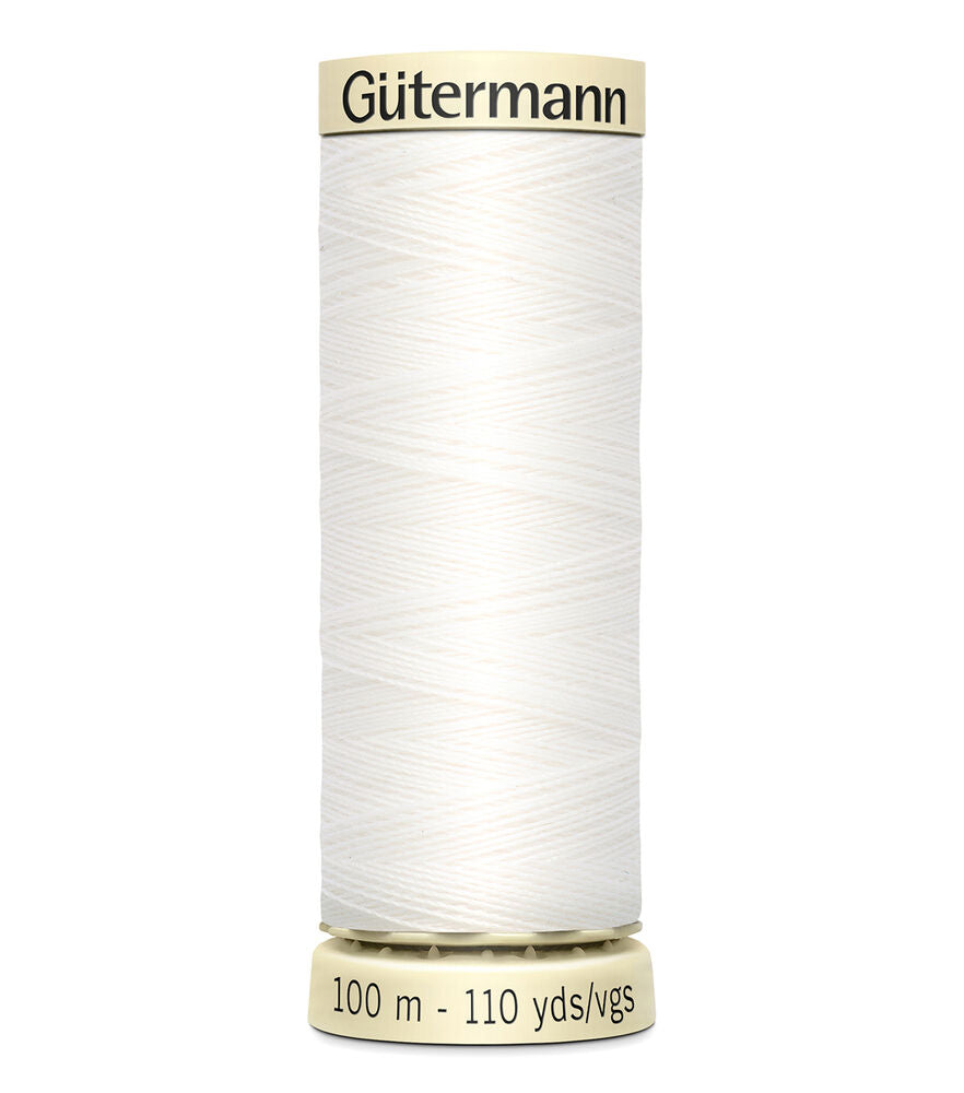 Gütermann Sew All Poly - 020 Nu White - 110yds