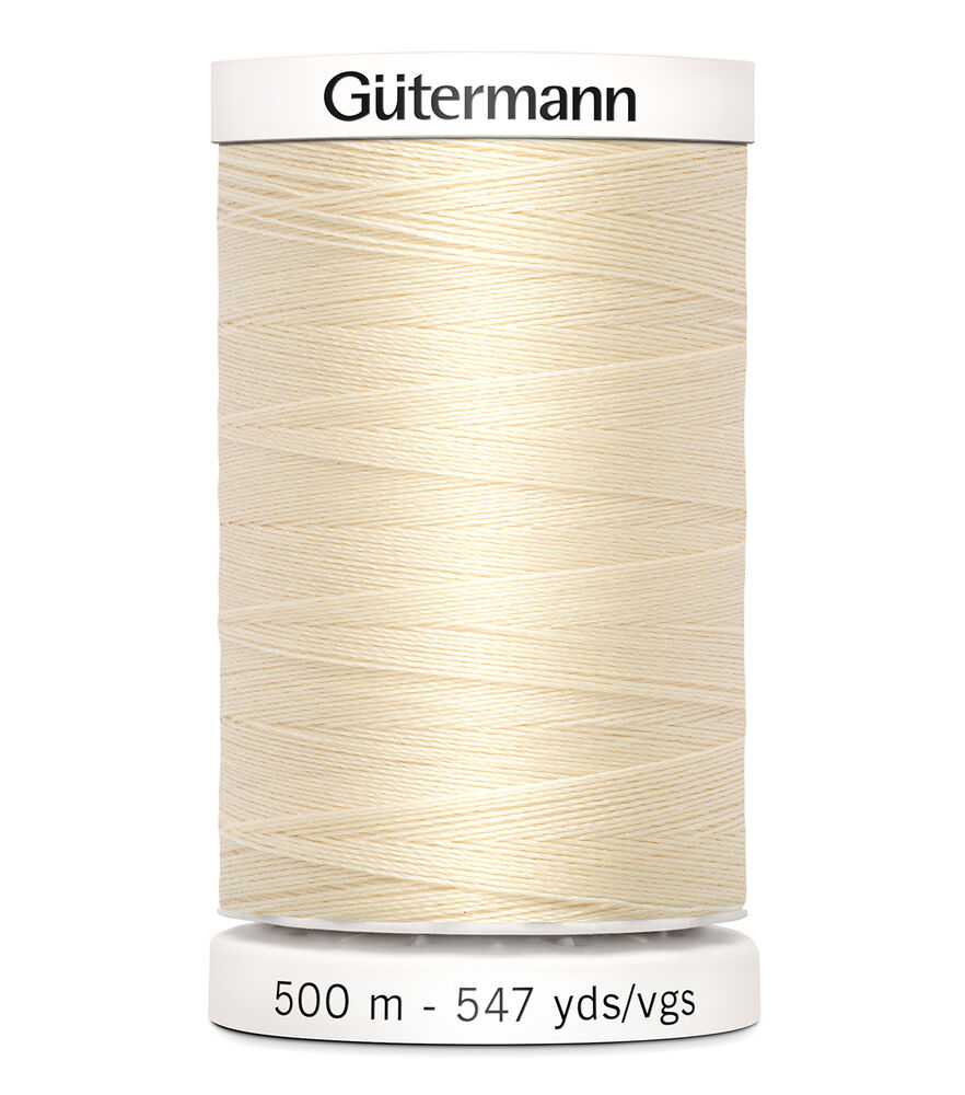 Gütermann Sew All Poly - 800 Ivory - 547yds