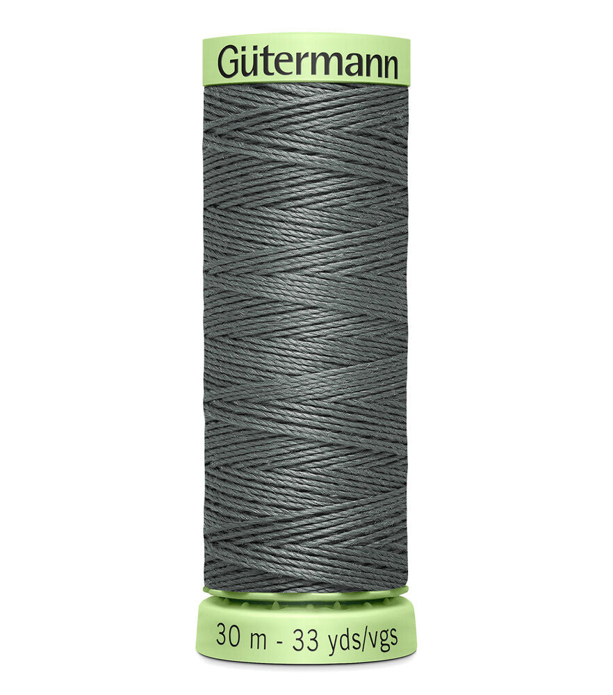 Gütermann Top Stitch Heavy Duty - 115 Rail Grey - 33yds