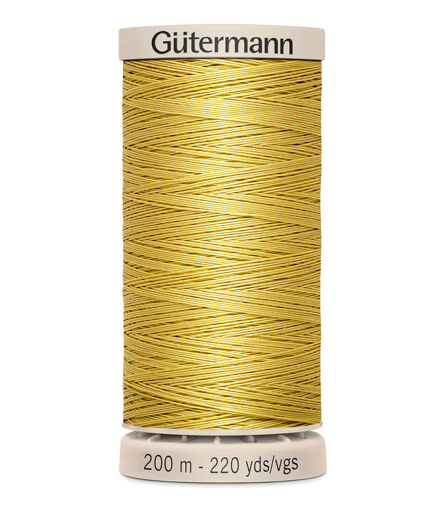 Gütermann Hand Quilting - 758 Yellow - 220yds