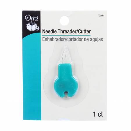 Needle Threader with Cutter