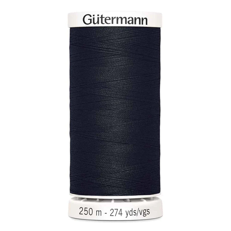 Gütermann Sew All Poly - 010 Black - 274yds