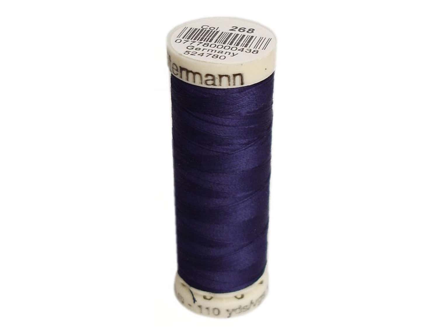 Gütermann Sew All Poly - 268 French Navy - 110yds