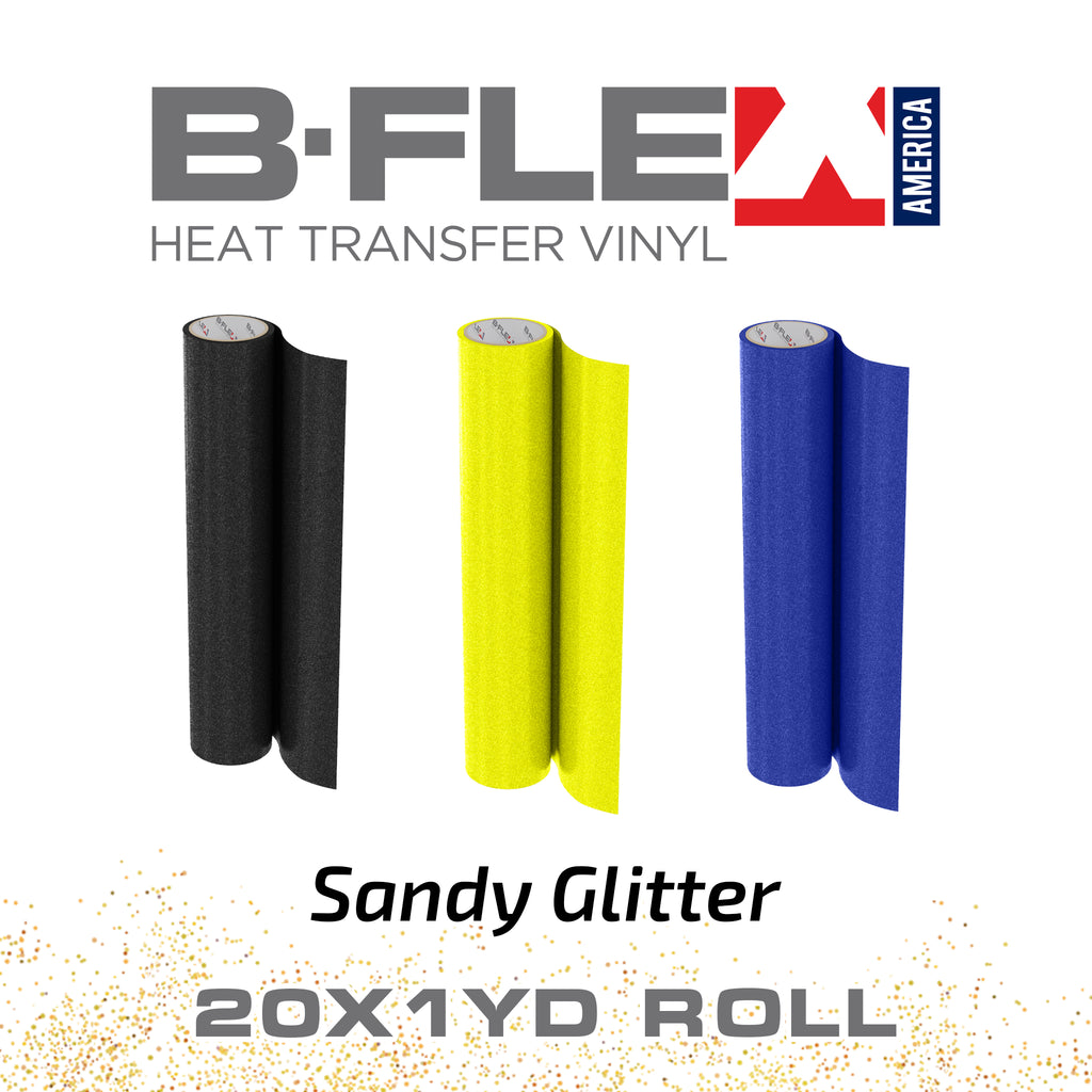 B-FLEX SANDY GLITTER NEON BLUE 20