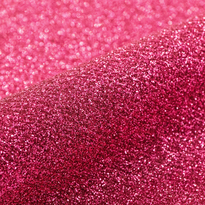 Siser Glitter HTV 12 x 20 Sheet - Hot Pink