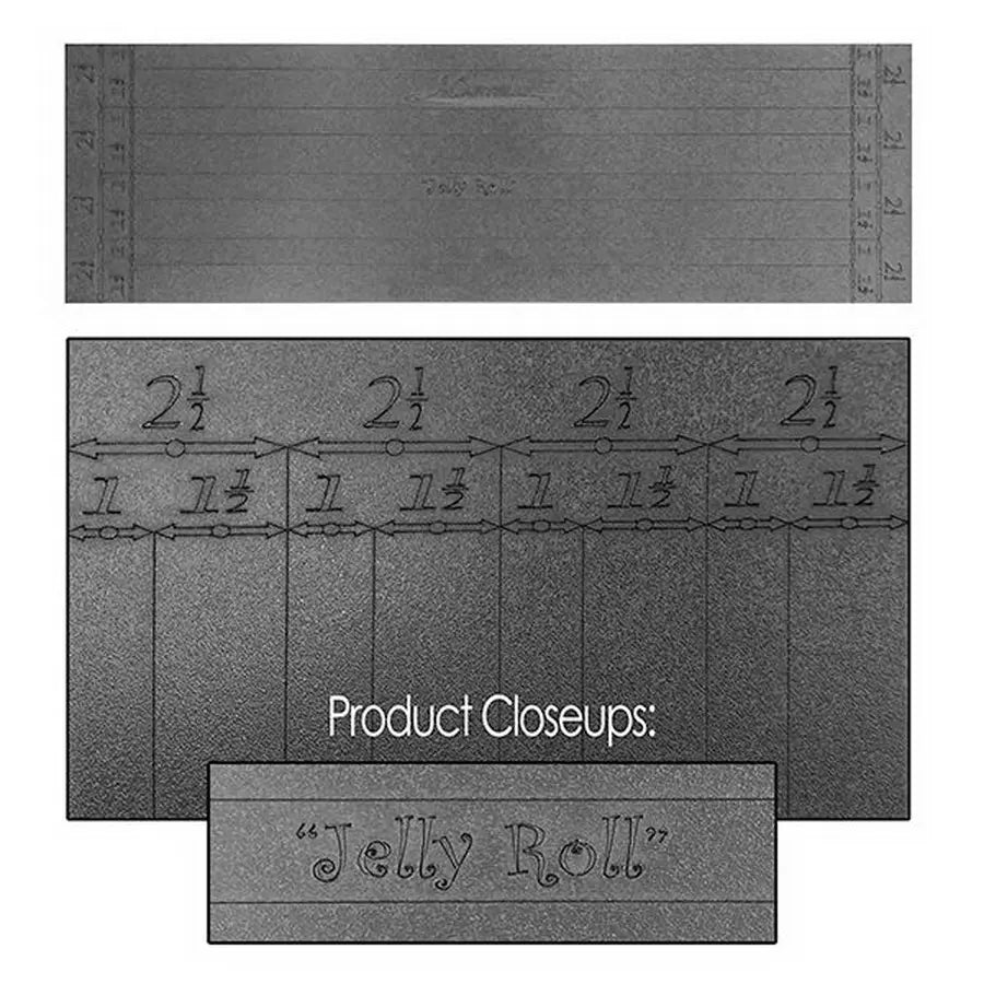 Martelli Slotted Ruler Martelli Jelly Roll Ruler 32