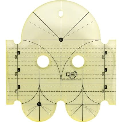 QS Machine Quilting Ruler Precision 5